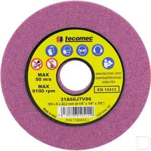 Slijpsteen &Oslash; 105x6.0mm asgat 22.2mm Superprijs